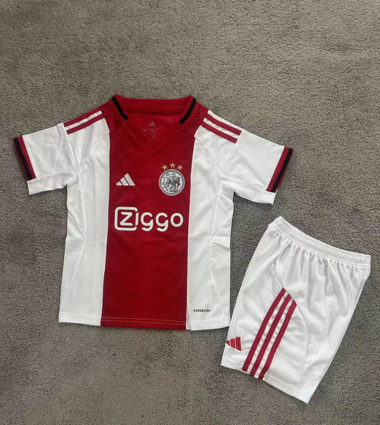 Kids Ajax 25/26 Home Football Shirt