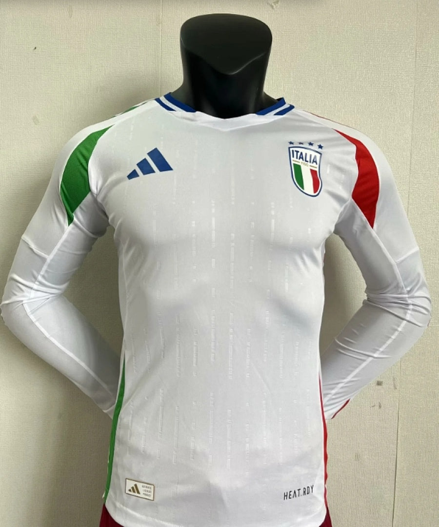 Italy 24/25 Away Long Sleeve Football Shirt