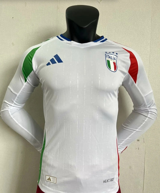 Italy 24/25 Away Long Sleeve Football Shirt