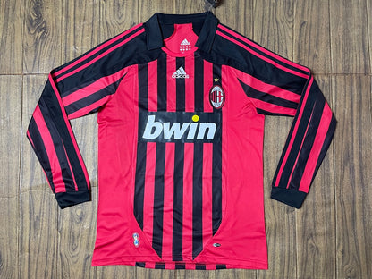 AC Milan 07/08 Home Long Sleeve Football Shirt