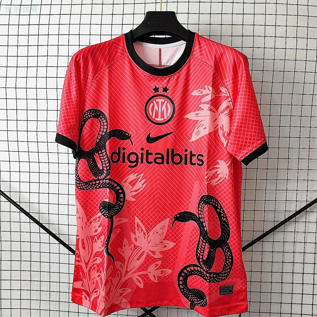 Inter Milan 24/25 Red Special Edition Football Shirt