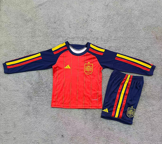 Spain 2026 Home Long Sleeve Football Shirt