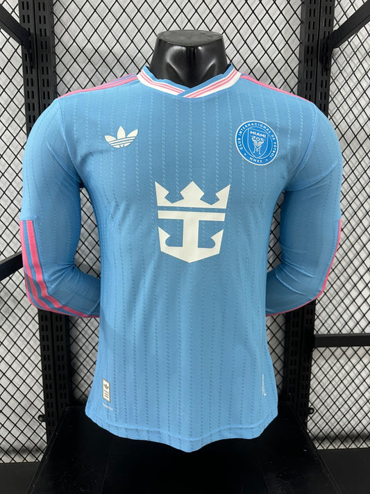 Inter Miami 25/26 Third Long Sleeve Football Shirt