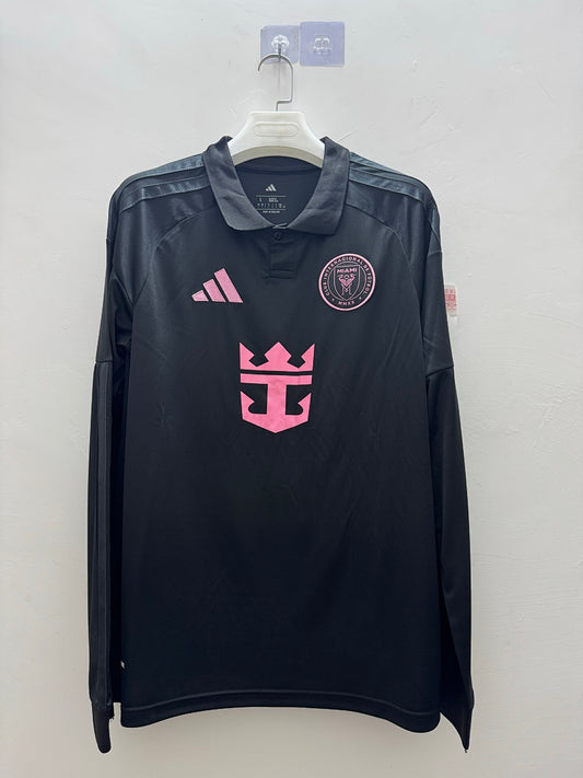 Inter Miami 26/27 Black Long Sleeve Football Shirt