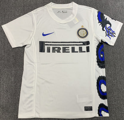 Inter Milan 10/11 Away White Football Shirt