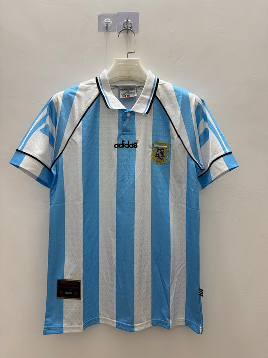 Argentina 1996 Home Football Shirt