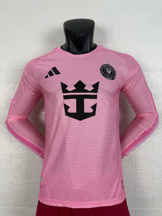 Inter Miami 26/27 Home Long Sleeve Player Version Football Shirt