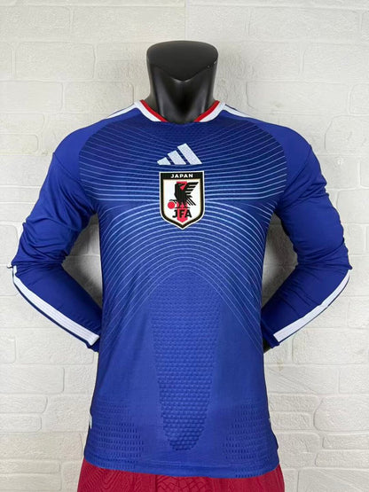 Japan 26/27 Home Long Sleeve Player Version Football Shirt