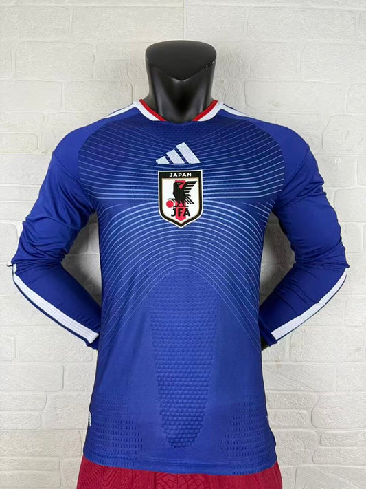 Japan 26/27 Home Long Sleeve Player Version Football Shirt