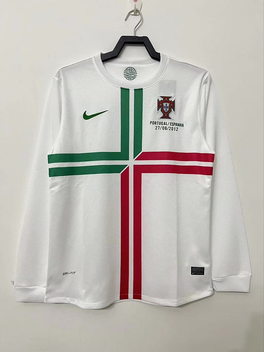 Portugal 2012 Away Long Sleeve Football Shirt