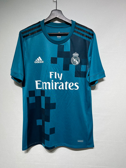 Real Madrid 17/18 Third Green Player Version Football Shirt