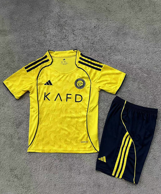 Kids Al Nassr 25/26 Home Football Shirt