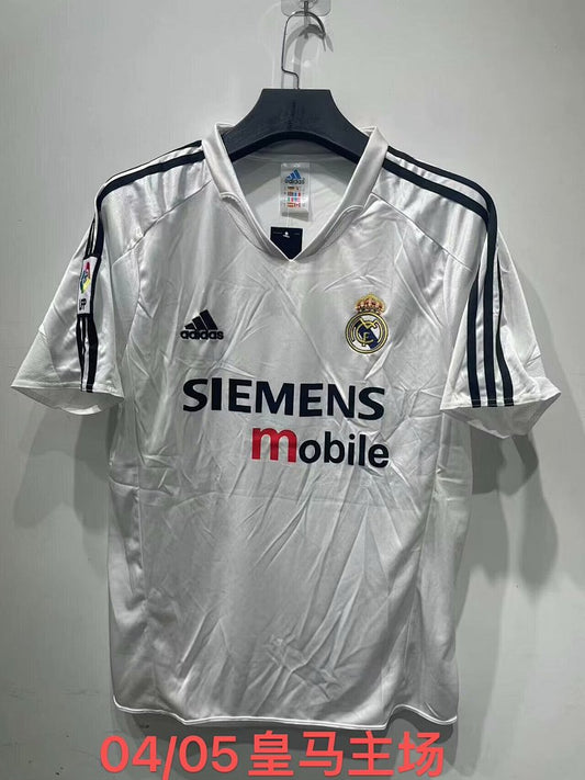 Real Madrid 04/05 Home Football Shirt
