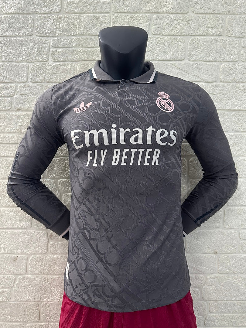 Real Madrid 24/25 Third Long Sleeve Football Shirt