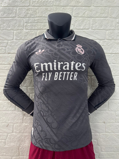 Real Madrid 24/25 Third Long Sleeve Football Shirt