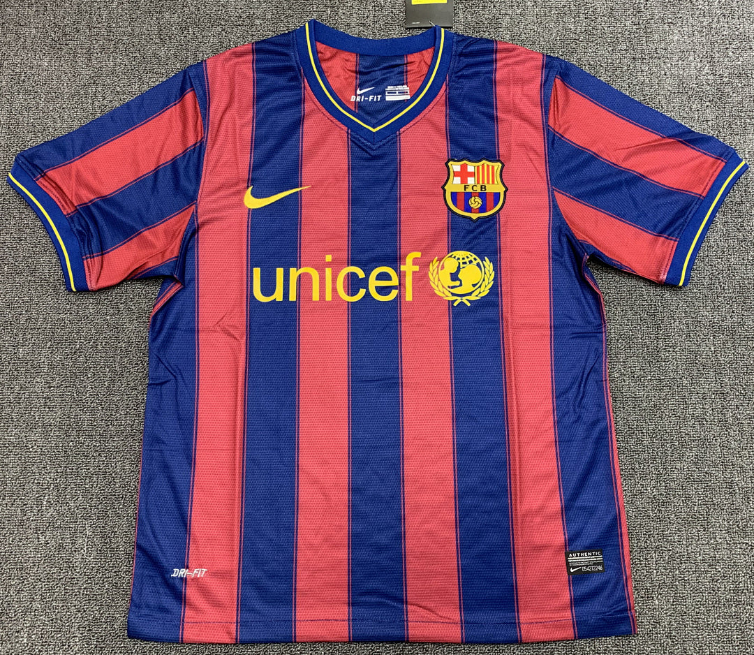 Barcelona 09/10 Home Football Shirt
