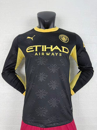 Manchester City 26/27 Away Long Sleeve Player Version Football Shirt