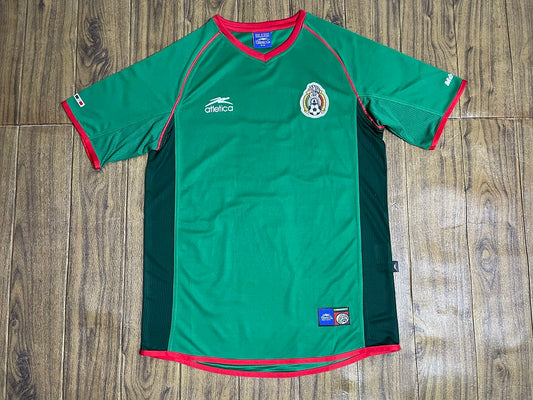 Mexico 2002 Home Football Shirt
