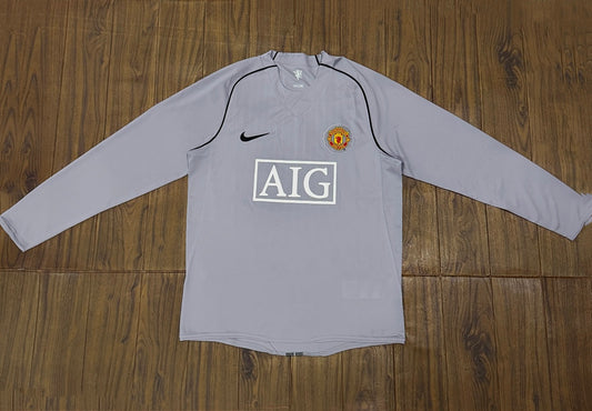 Manchester United 07/08 Goalkeeper Long Sleeve Football Shirt