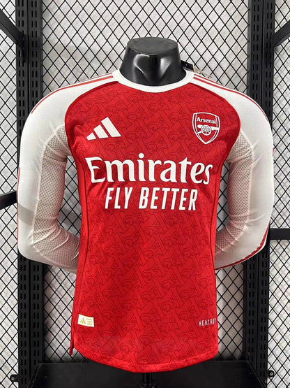 Arsenal 25/26 Home Long Sleeve Football Shirt