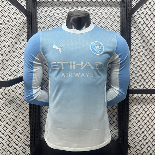 Manchester City 26/27 Home Long Sleeve Football Shirt