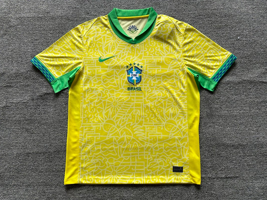 Brazil 2024 Home Football Shirt