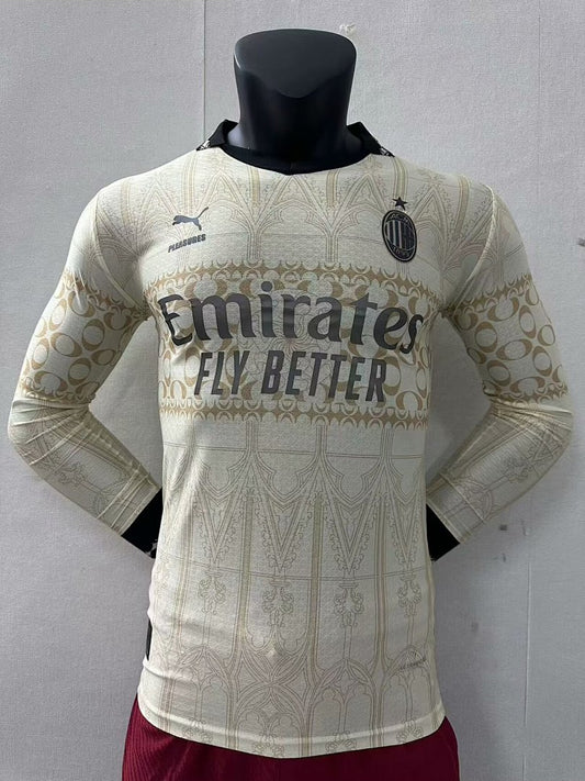 AC Milan 24/25 Long Sleeve Football Shirt