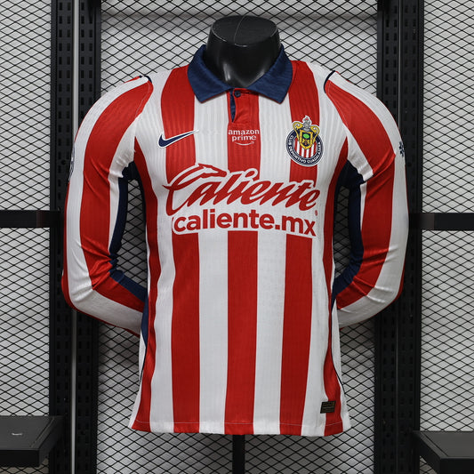 Chivas 26/27 Home Long Sleeve Football Shirt