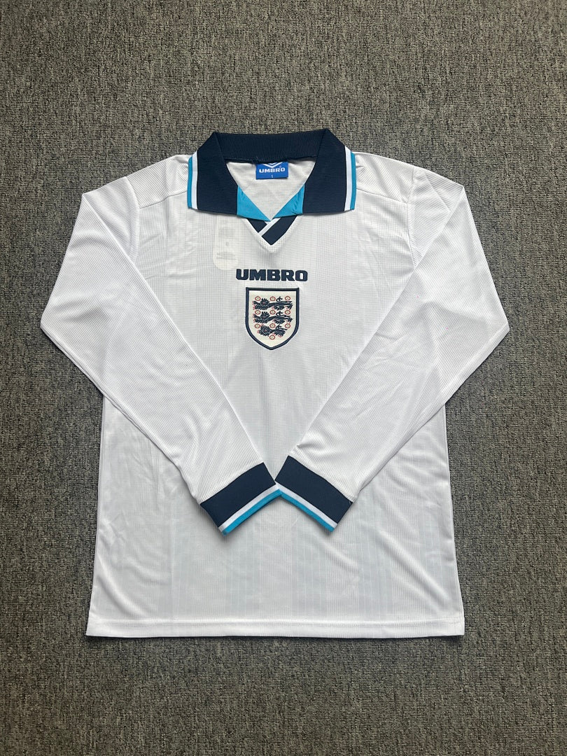 England 1996 Home Long Sleeve Football Shirt