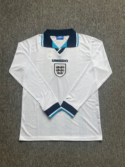 England 1996 Home Long Sleeve Football Shirt