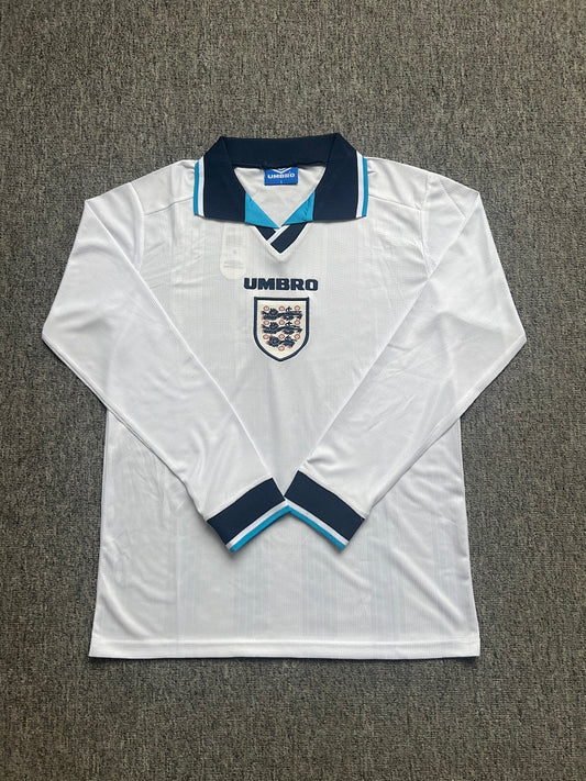 England 1996 Home Long Sleeve Football Shirt