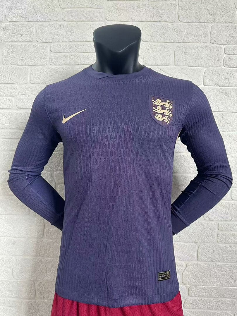 England 24/25 Away Long Sleeve Football Shirt