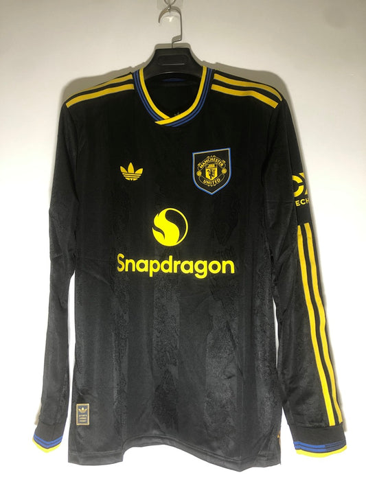 Manchester United 25/26 Third Long Sleeve Player Version Football Shirt