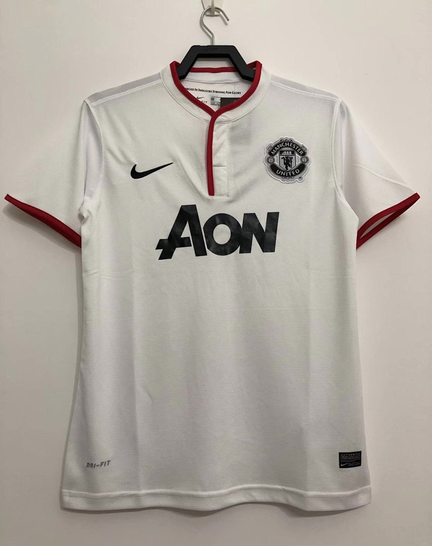Manchester United 13/14 White Football Shirt