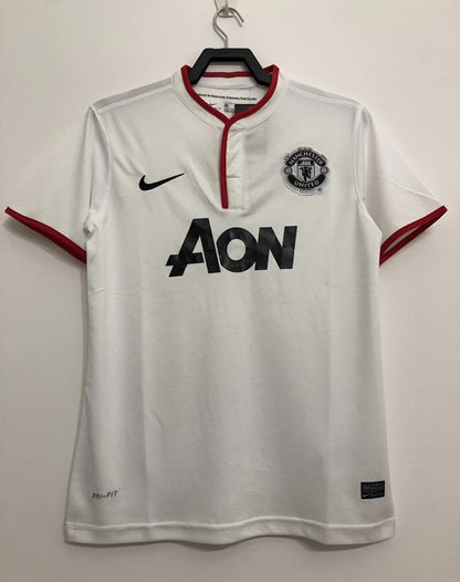 Manchester United 13/14 White Football Shirt