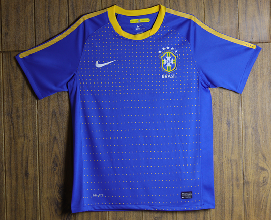 Brazil 2010 Away Football Shirt