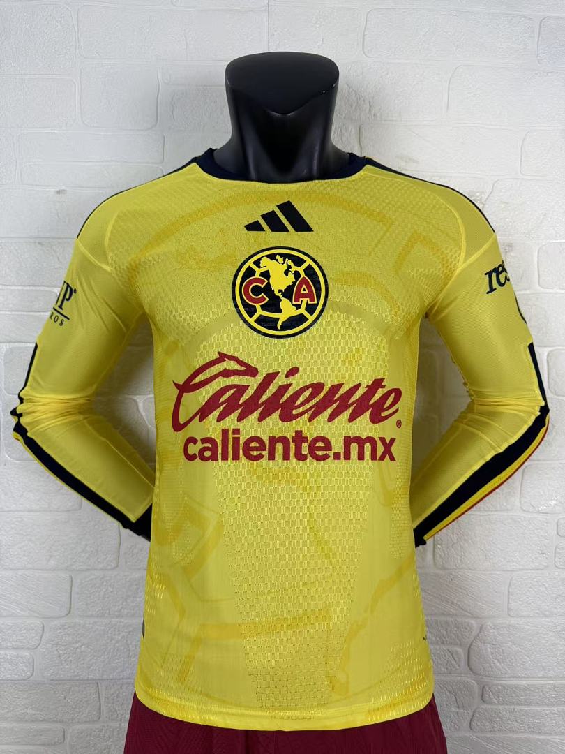 Club América 26/27 Home Long Sleeve Player Version Football Shirt