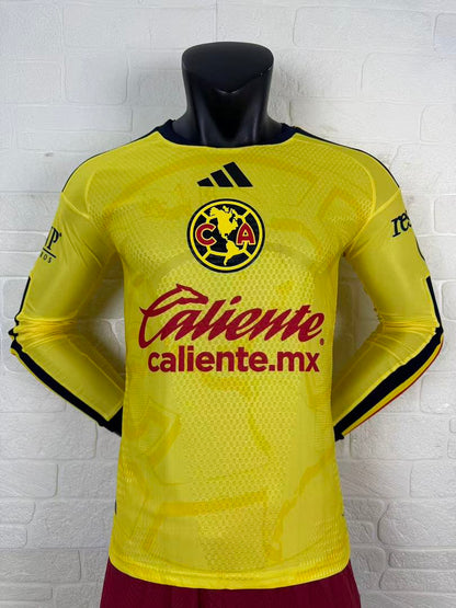 Club América 26/27 Home Long Sleeve Player Version Football Shirt