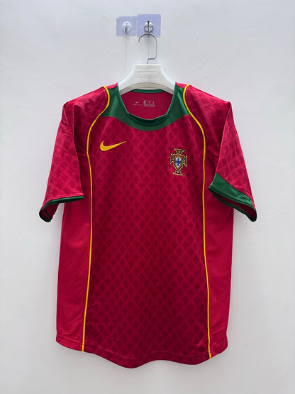Portugal 2004 Home Football Shirt