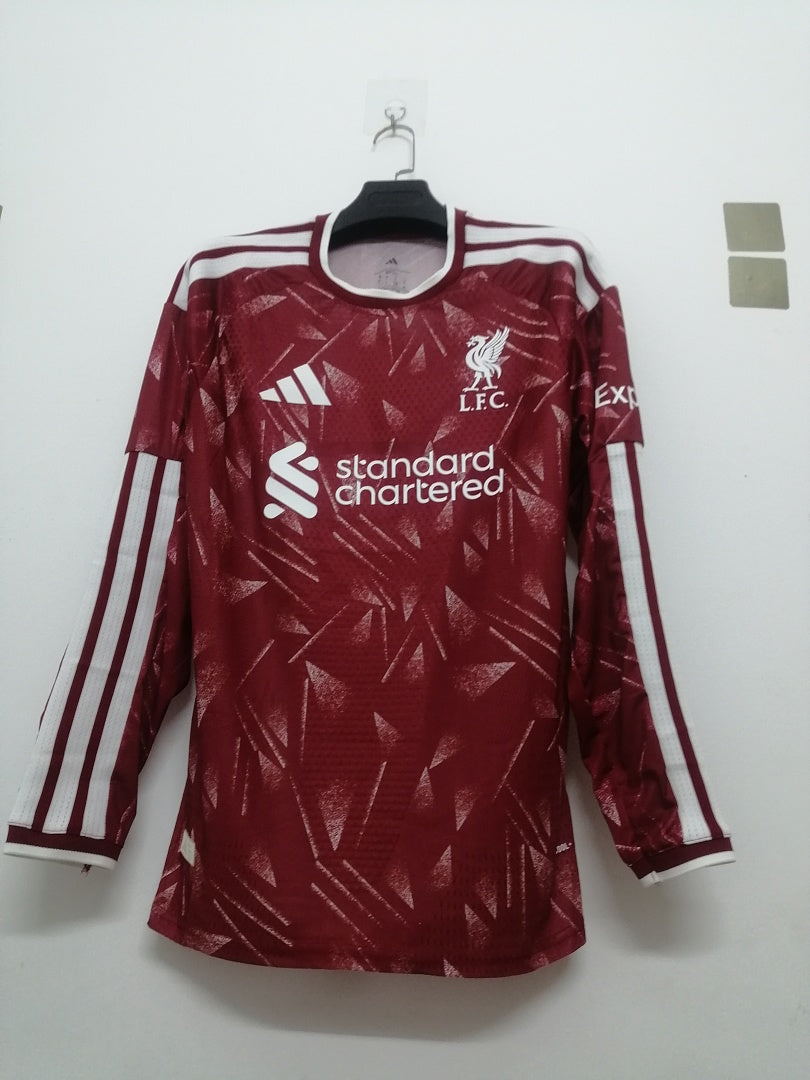 Liverpool 26/27 Home Long Sleeve Player Version Football Shirt