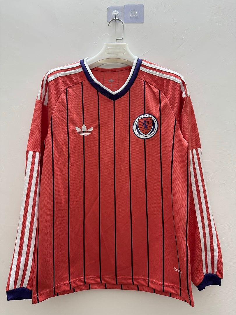 Scotland 26/27 Away Long Sleeve Football Shirt