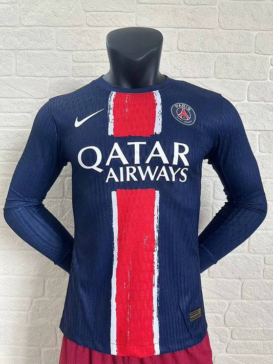Paris Saint-Germain 24/25 Home Long Sleeve Football Shirt