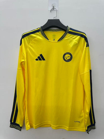 Al Nassr 26/27 Home Long Sleeve Football Shirt