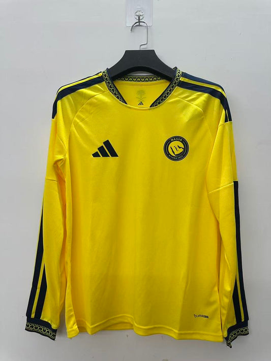 Al Nassr 26/27 Home Long Sleeve Football Shirt