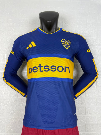 Boca Juniors 26/27 Home Long Sleeve Player Version Football Shirt
