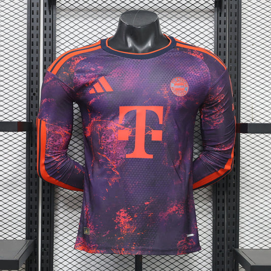 Bayern Munich 26/27 Away Long Sleeve Football Shirt