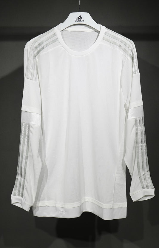 Real Madrid 15/16 Home Player Version Long Sleeve Football Shirt