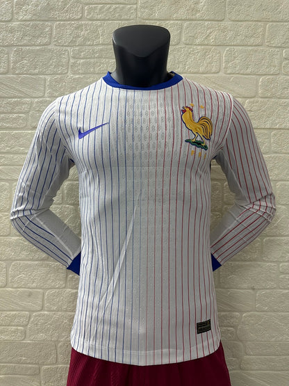 France 24/25 Away Long Sleeve Football Shirt