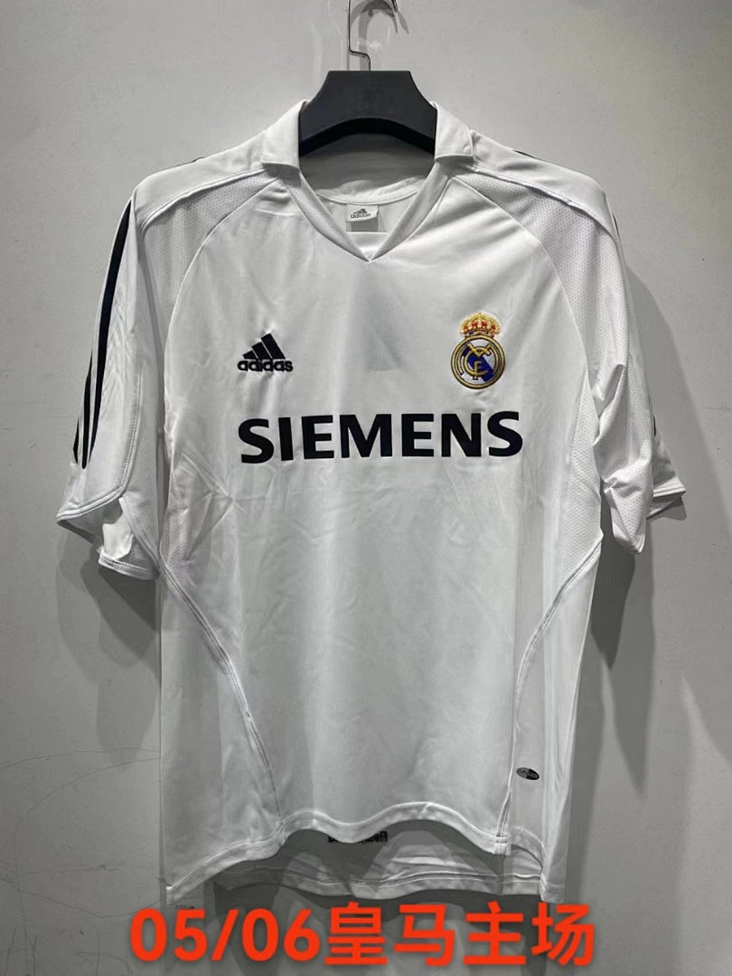 Real Madrid 05/06 Home Football Shirt