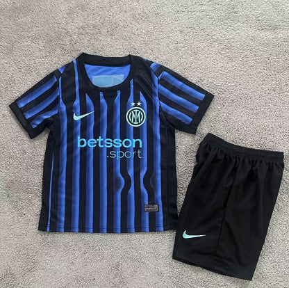 Kids Inter Milan 25/26 Home Football Shirt